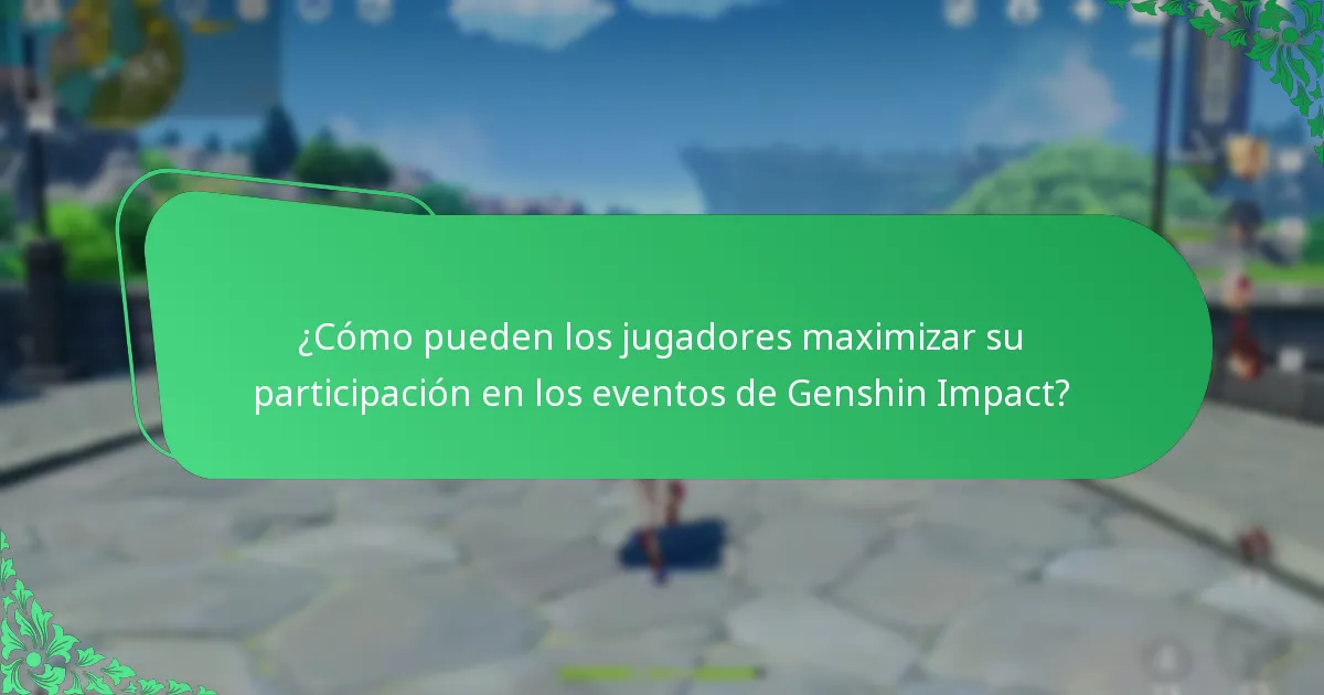 ¿Qué recompensas se han ofrecido en eventos pasados de Genshin Impact?