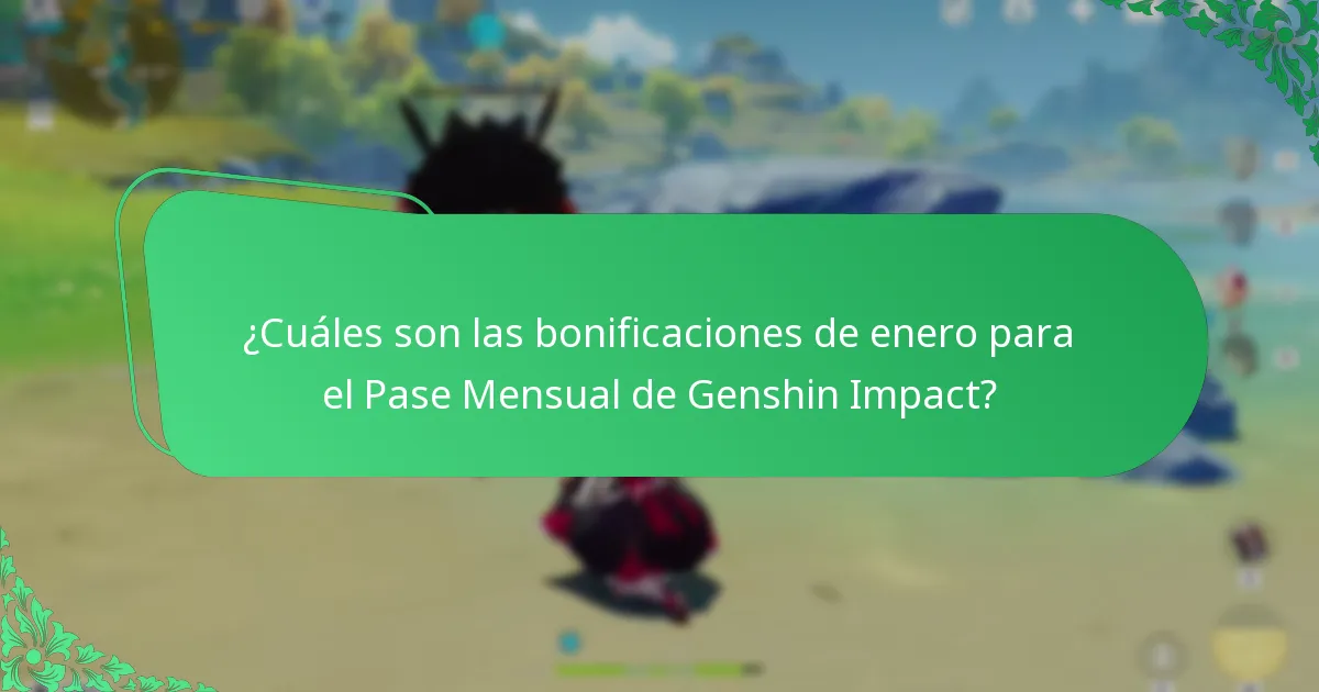 ¿Cuáles son las bonificaciones de marzo para el Pase Mensual de Genshin Impact?
