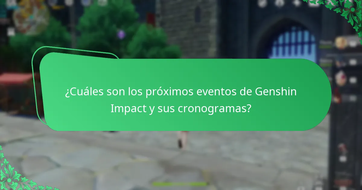 ¿Cuáles son las predicciones de la comunidad para los futuros eventos de Genshin Impact?