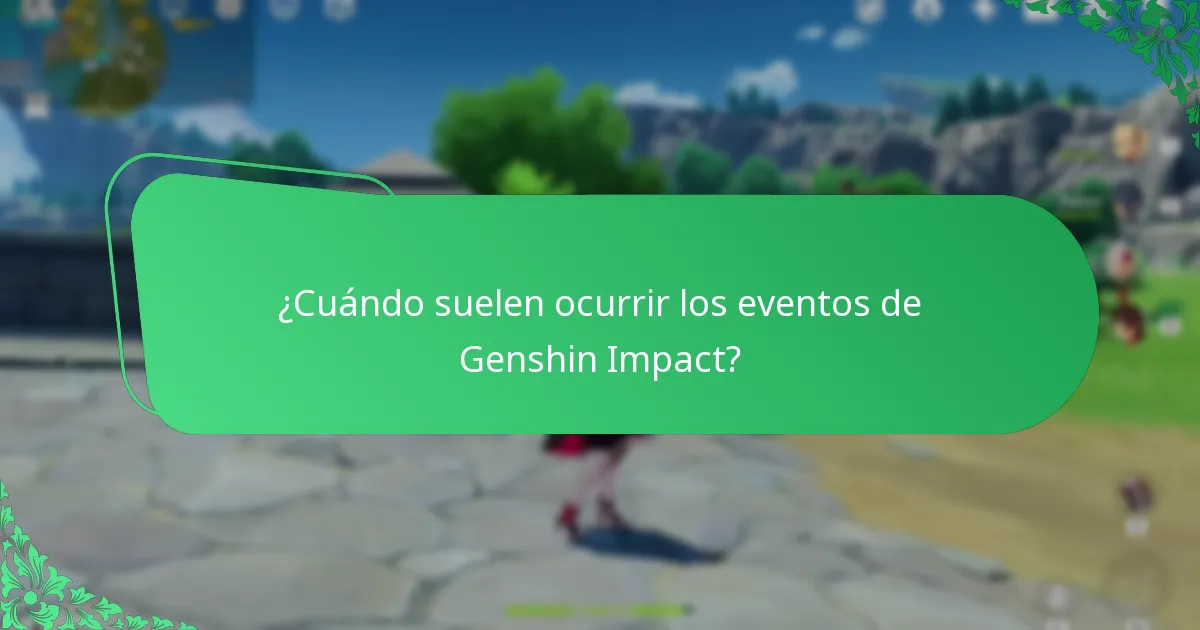 ¿Qué recompensas de recursos están disponibles en los eventos de Genshin Impact?