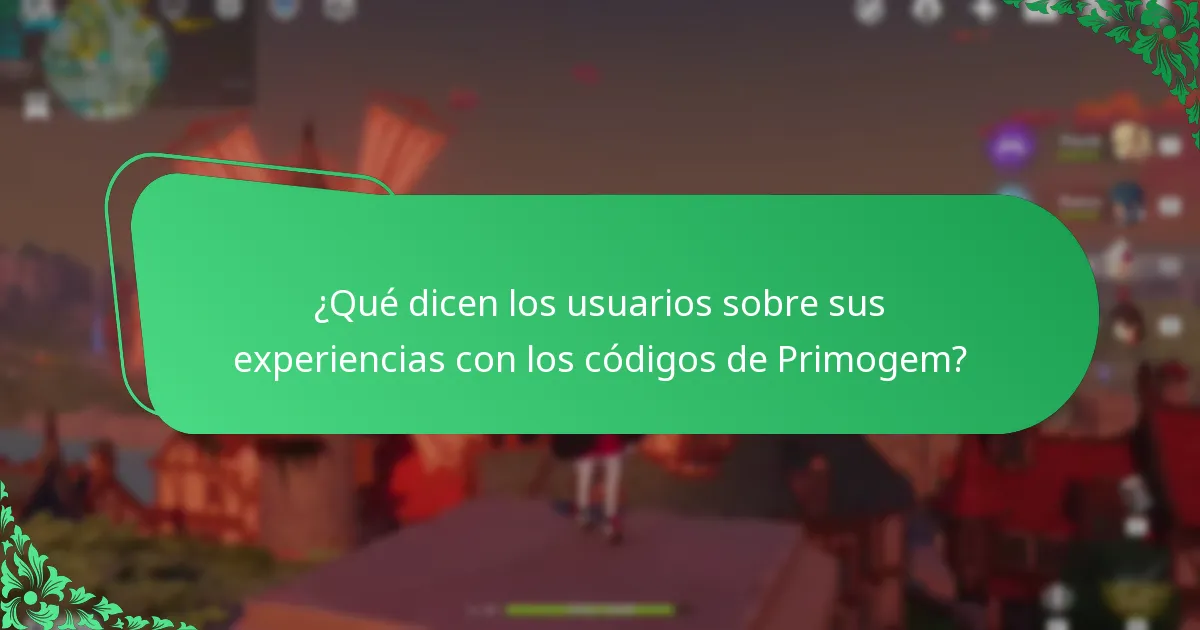 ¿Qué problemas comunes surgen al canjear códigos de Primogem?