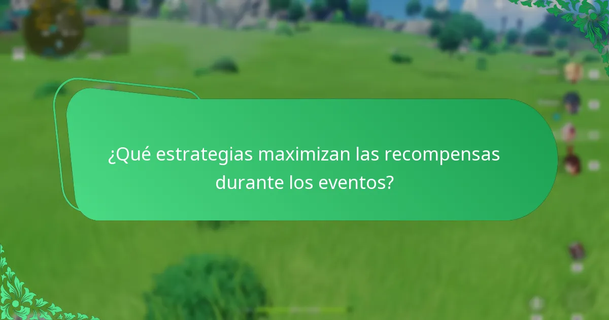 ¿Qué recomiendan los jugadores experimentados para la participación en eventos?